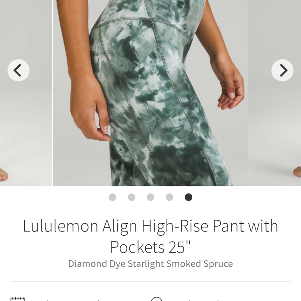 lululemon athletica Align High-Rise Pant with Pockets 25" - Green